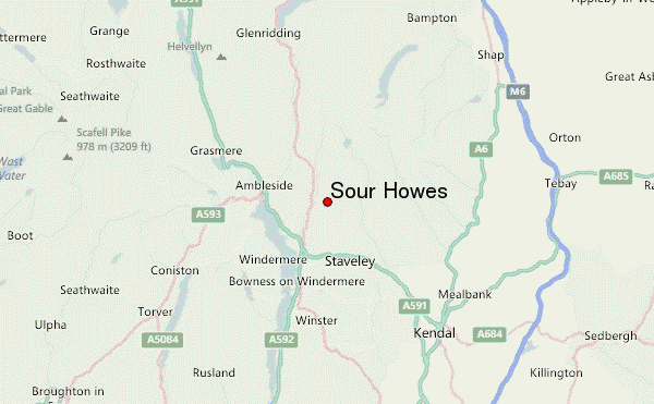 Sour Howes Location Map