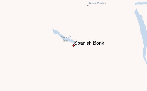 Spanish Bonk Location Map