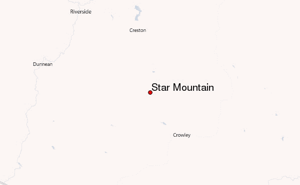 Star Mountain Location Map