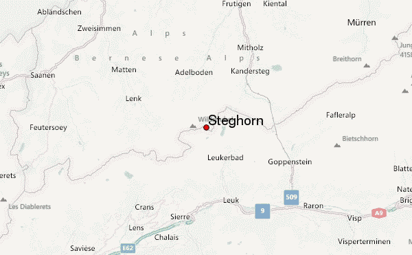Steghorn Location Map
