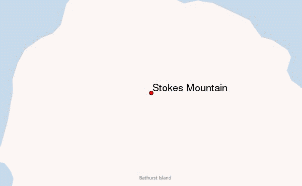 Stokes Mountain Location Map