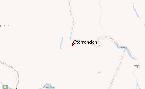 Storronden Location Map