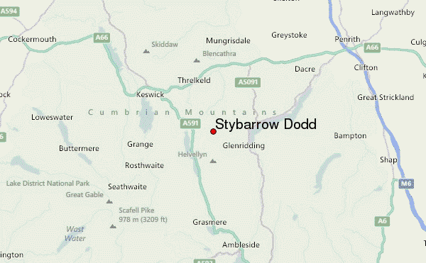 Stybarrow Dodd Location Map