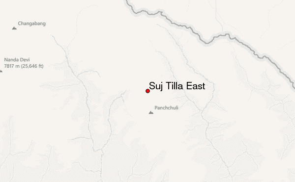 Suj Tilla East Location Map