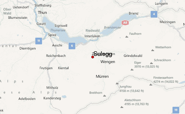 Sulegg Location Map