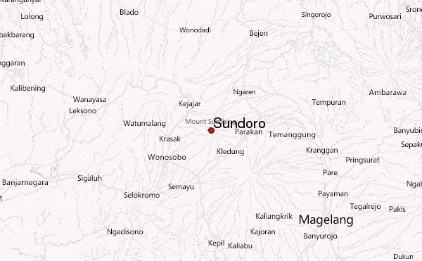Sundoro Location Map