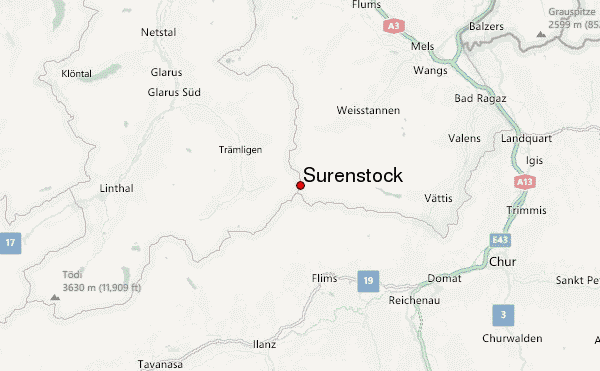 Surenstock Location Map