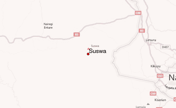Suswa Location Map