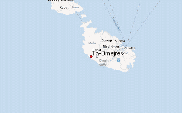 Ta'Dmejrek Location Map