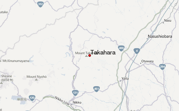 Takahara Location Map