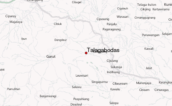 Talagabodas Location Map