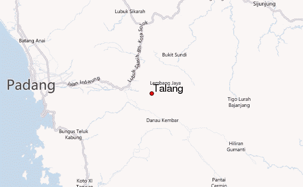 Talang Location Map