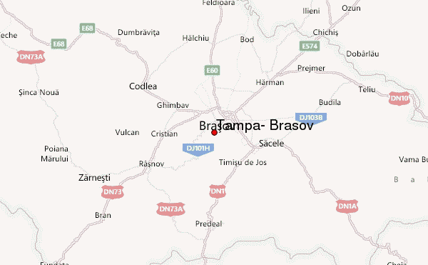 Tâmpa, Braşov Location Map