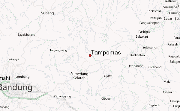 Tampomas Location Map