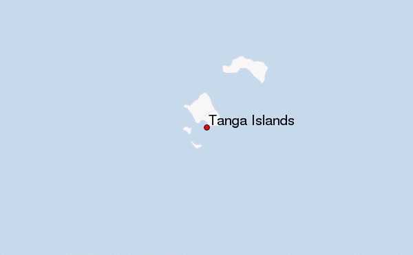 Tanga Islands Location Map