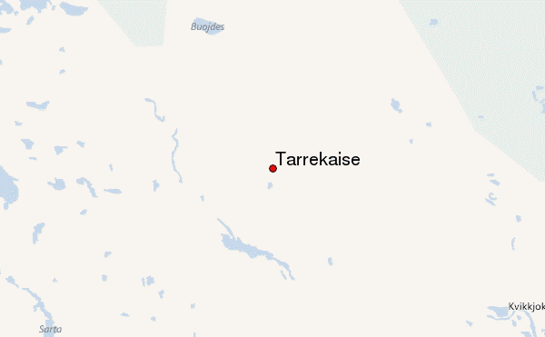 Tarrekaise Location Map