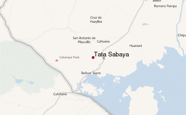 Tata Sabaya Location Map