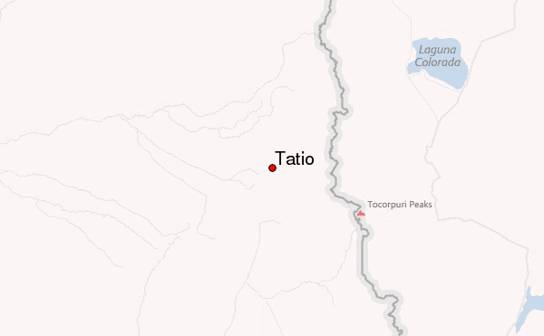 Tatio Location Map