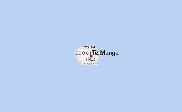 Te Manga Location Map