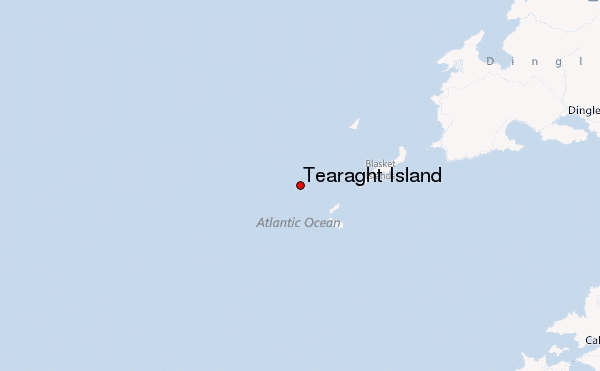 Tearaght Island Location Map