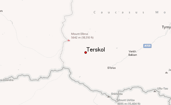 Terskol Location Map