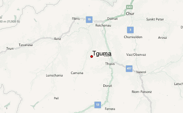 Tguma Location Map