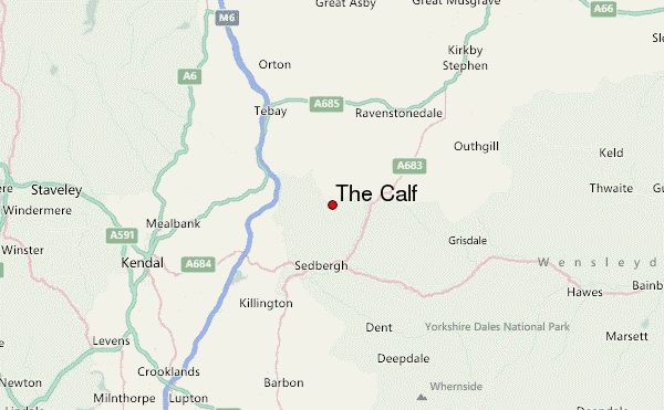 The Calf Location Map