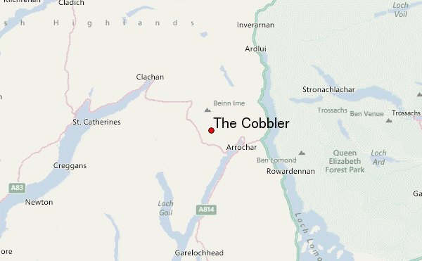 The Cobbler Location Map