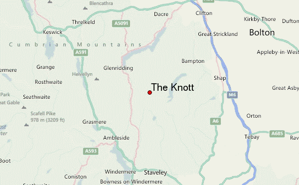 The Knott Location Map