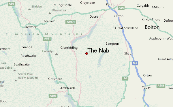 The Nab Location Map