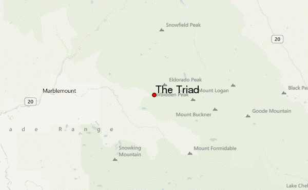 The Triad Location Map