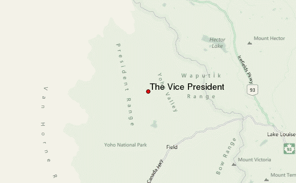 The Vice President Location Map