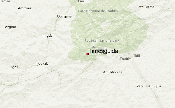 Timesguida Location Map