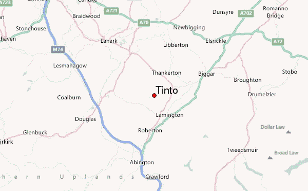 Tinto Location Map