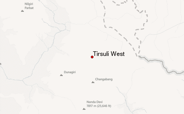 Tirsuli West Location Map