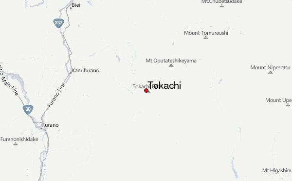 Tokachi Location Map