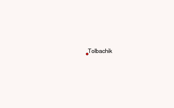 Tolbachik Location Map