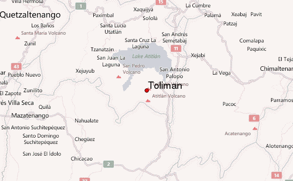 Toliman Location Map