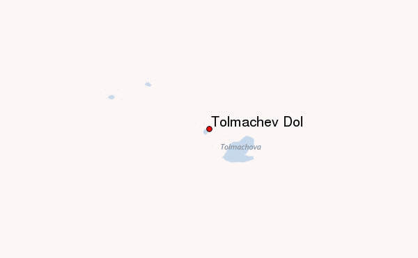 Tolmachev Dol Location Map