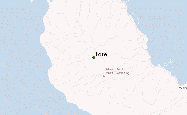 Tore Location Map