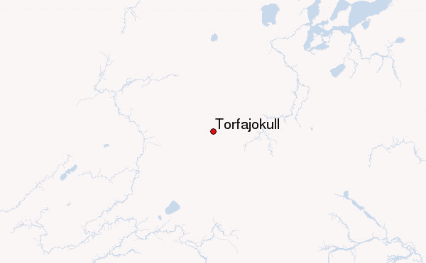 Torfajokull Location Map