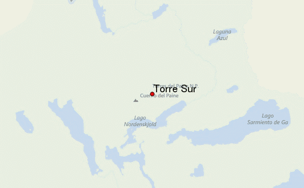 Torre Sur Location Map