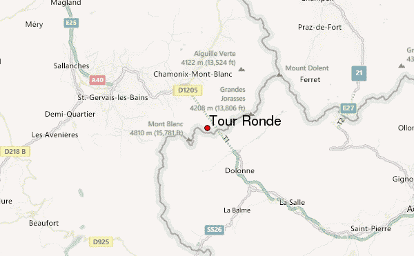Tour Ronde Location Map