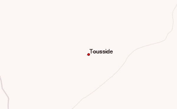 Toussidé Location Map