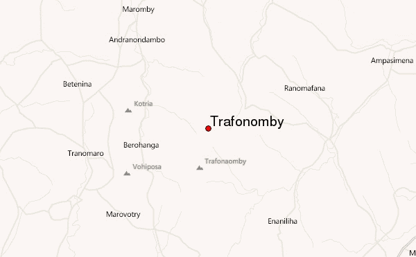 Trafonomby Location Map