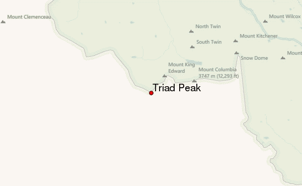 Triad Peak Location Map