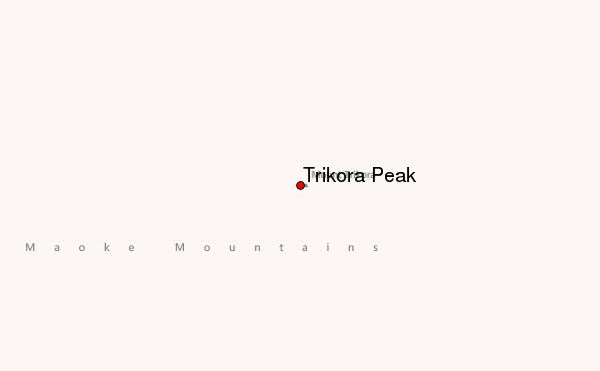 Trikora Peak Location Map