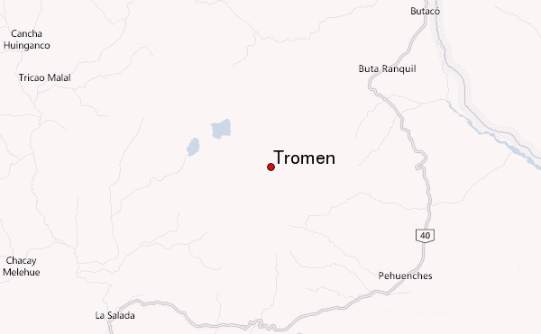 Tromen Location Map