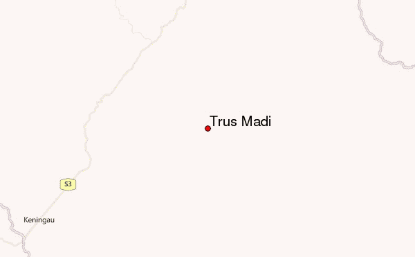 Trus Madi Location Map