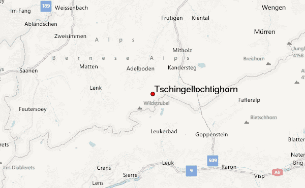 Tschingellochtighorn Location Map